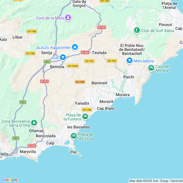 Approximate location