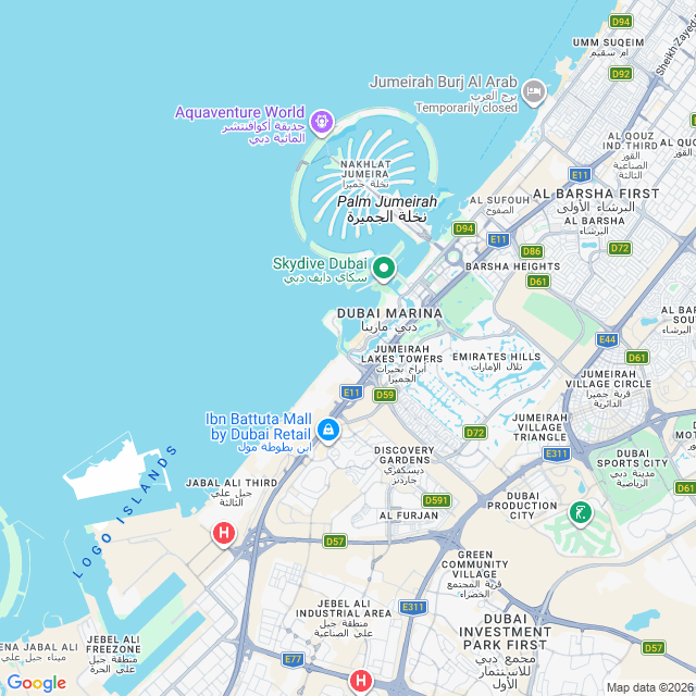 Approximate location