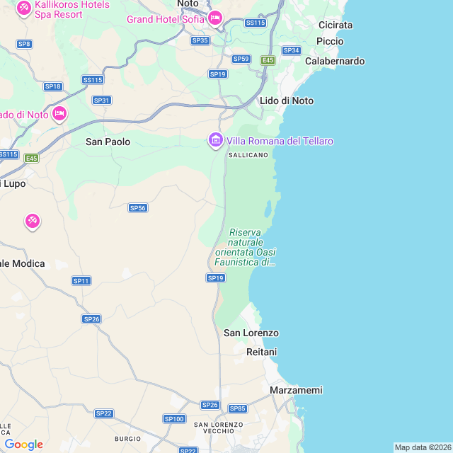 Approximate location