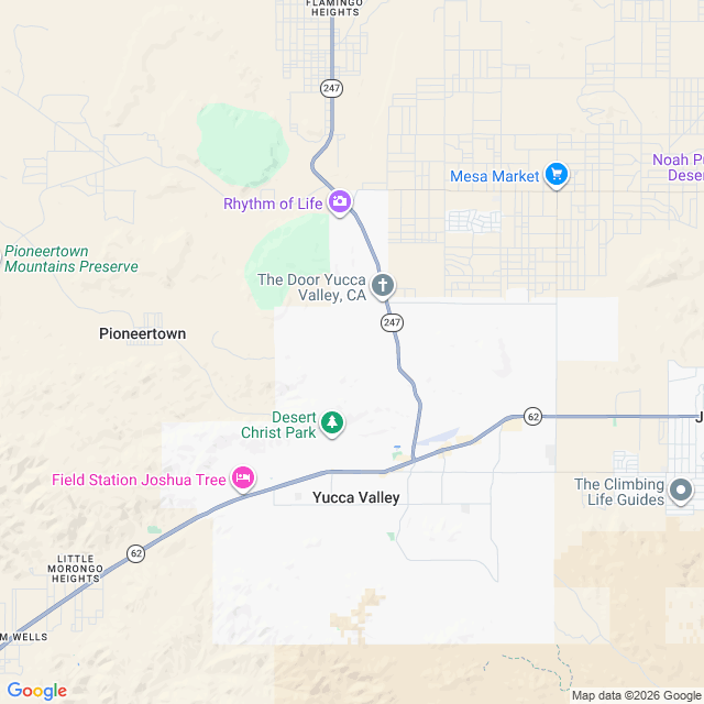 Approximate location