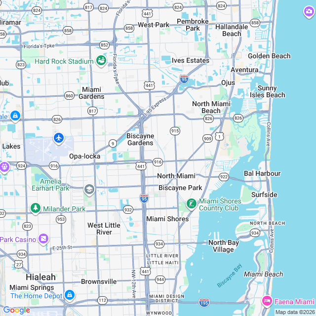 Approximate location