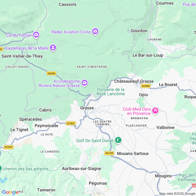 Approximate location