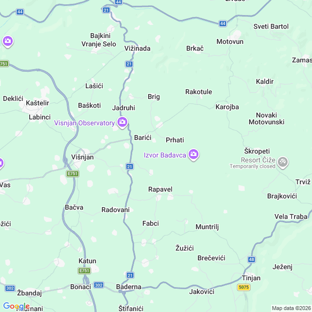 Approximate location