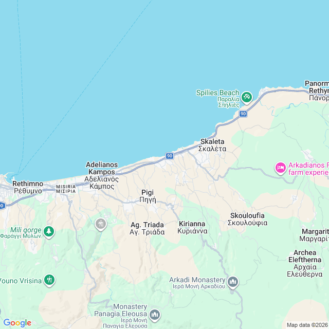 Approximate location