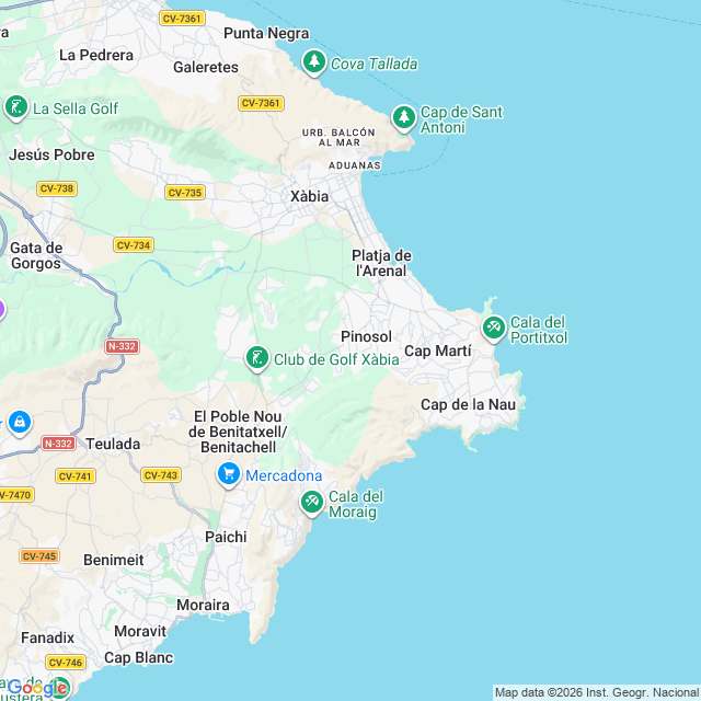 Approximate location