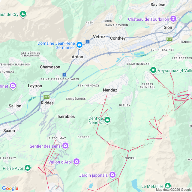 Approximate location