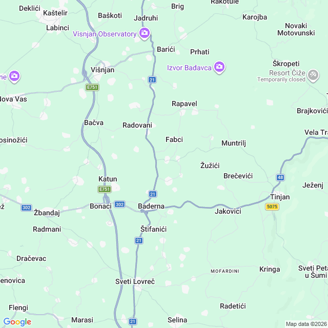 Approximate location