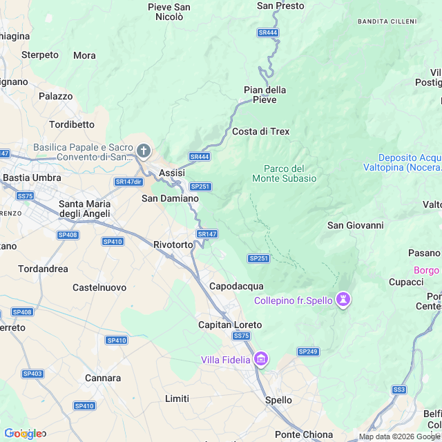 Approximate location