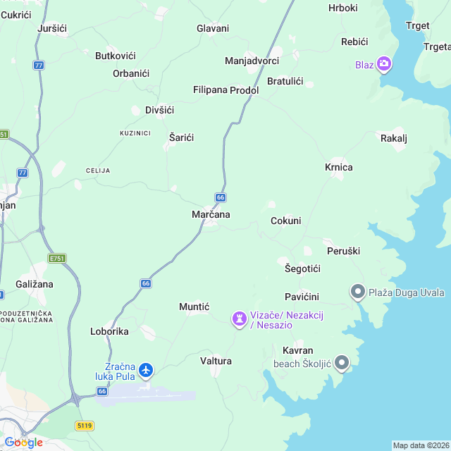 Approximate location