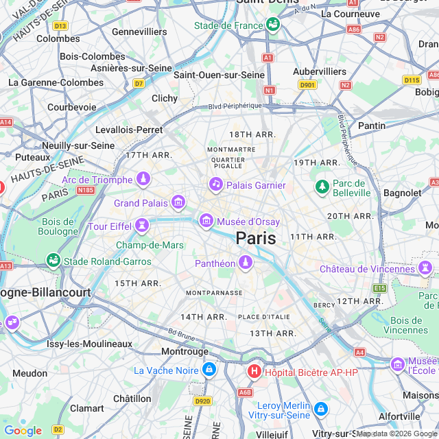 Approximate location