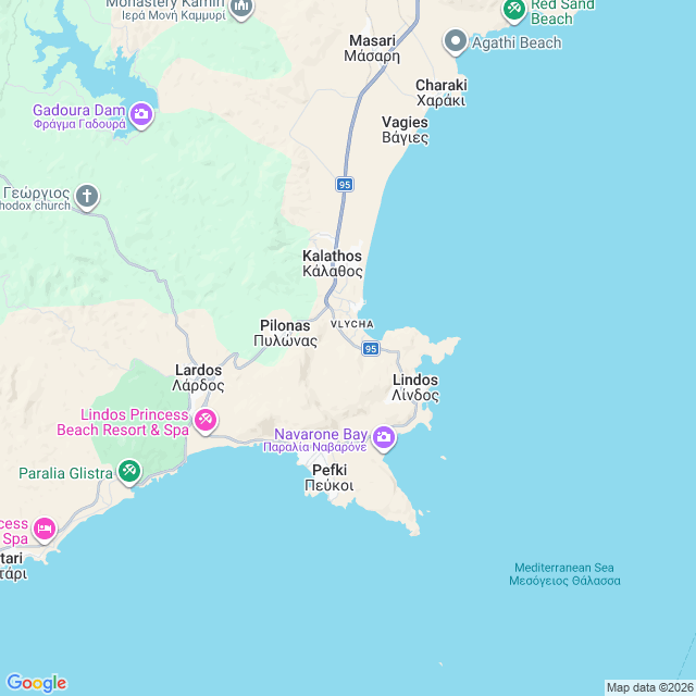 Approximate location