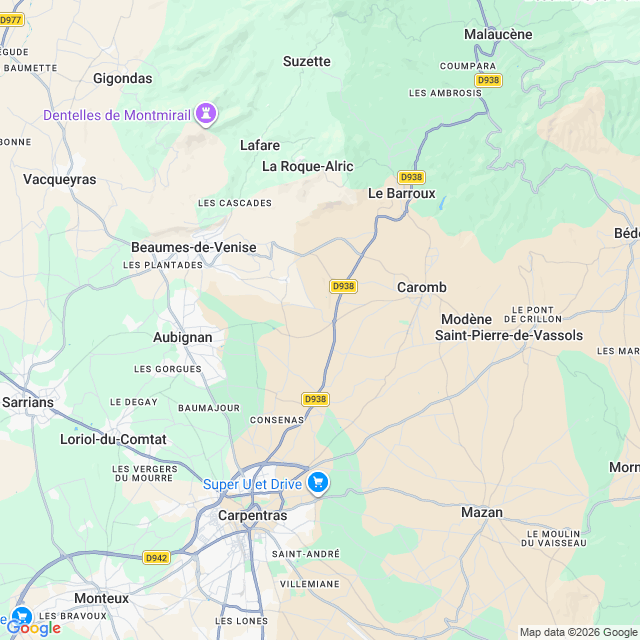 Approximate location