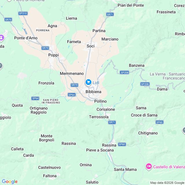 Approximate location