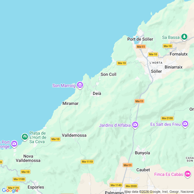Approximate location