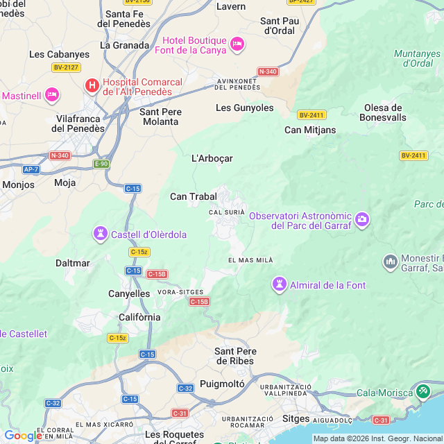 Approximate location