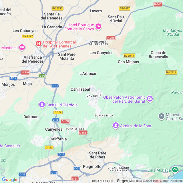 Approximate location