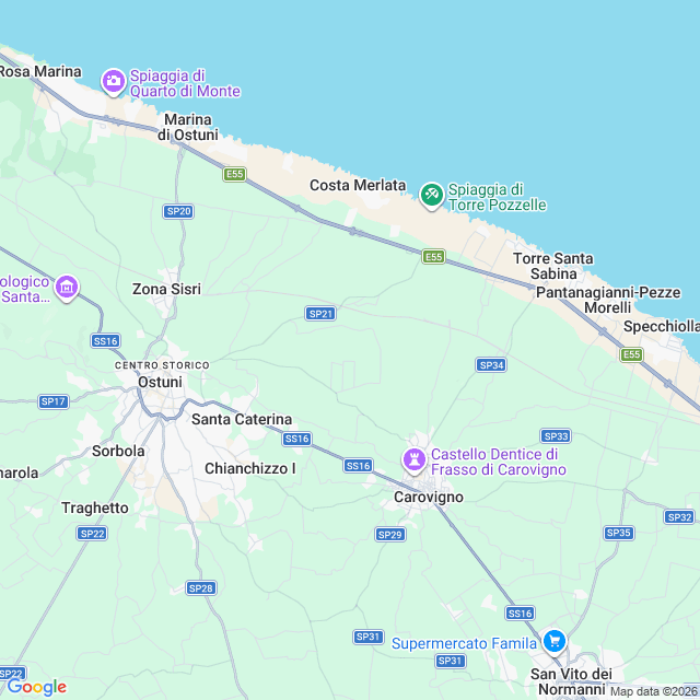 Approximate location