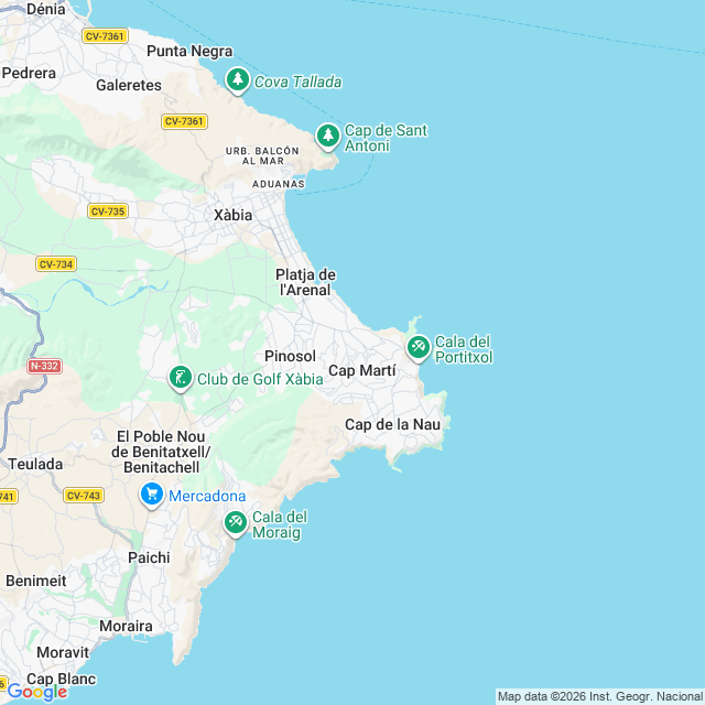 Approximate location