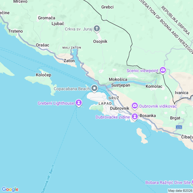 Approximate location