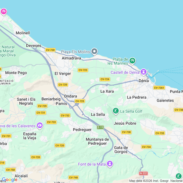 Approximate location