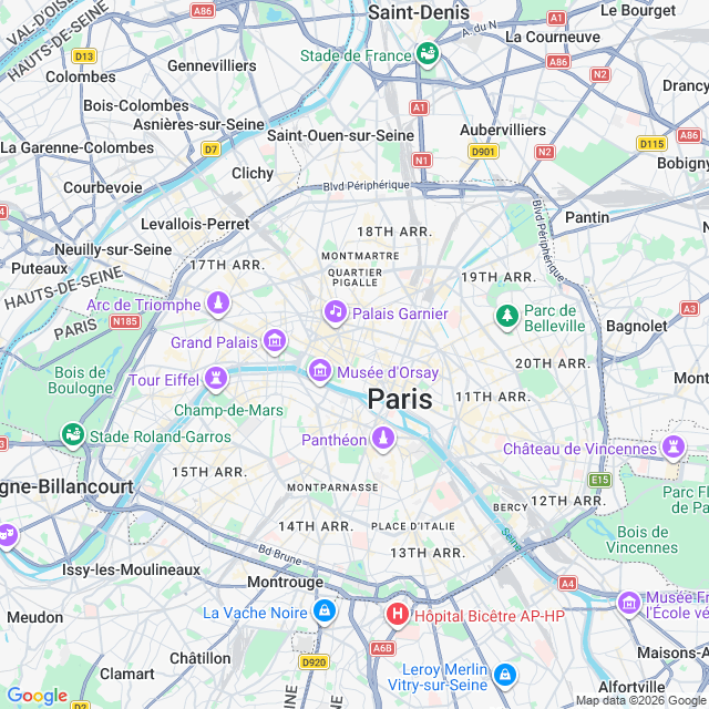 Approximate location
