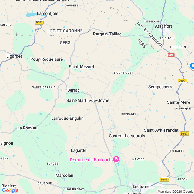 Approximate location