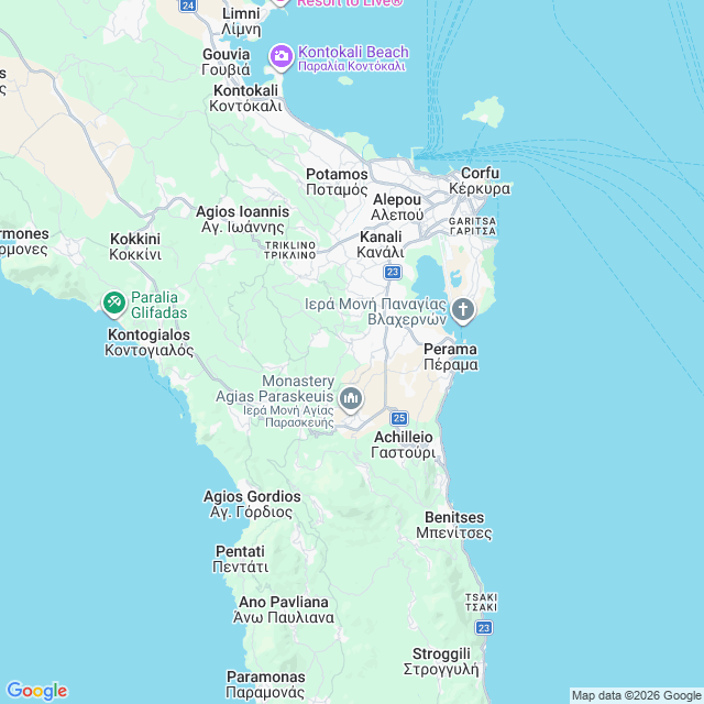 Approximate location
