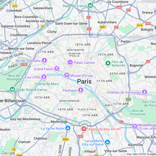 Approximate location