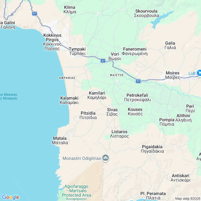 Approximate location