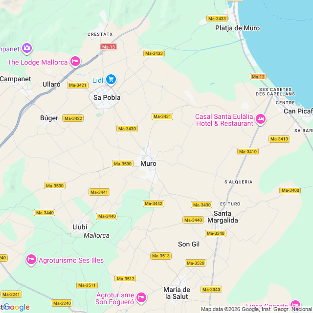 Approximate location