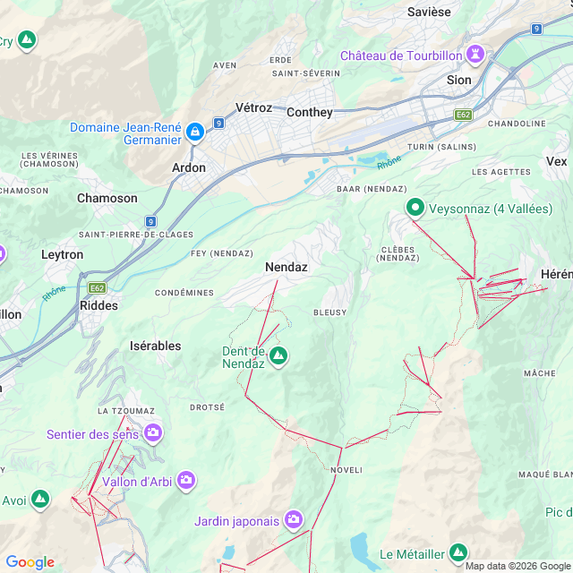 Approximate location