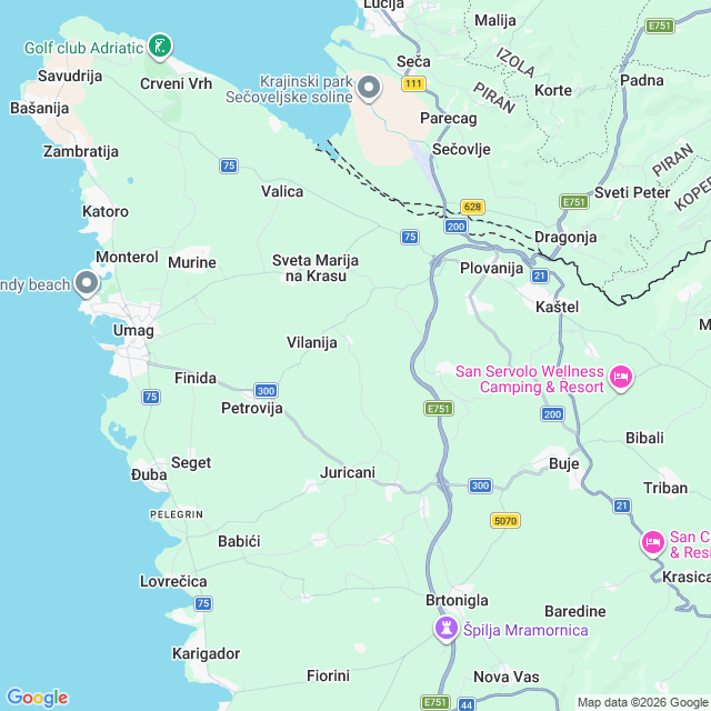 Approximate location