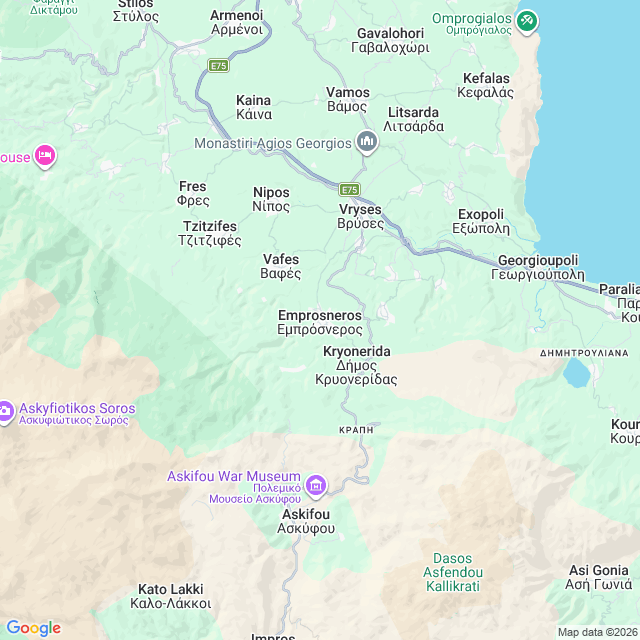 Approximate location