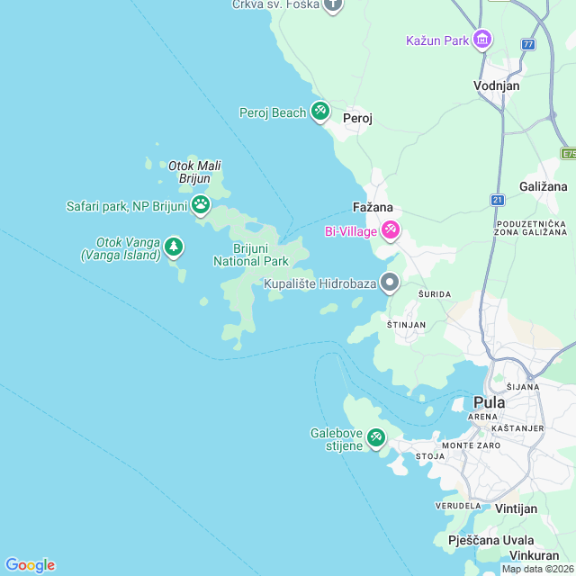 Approximate location
