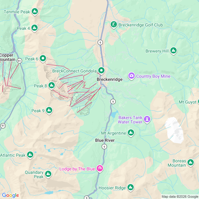 Approximate location