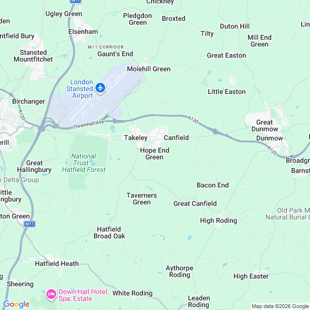 Approximate location