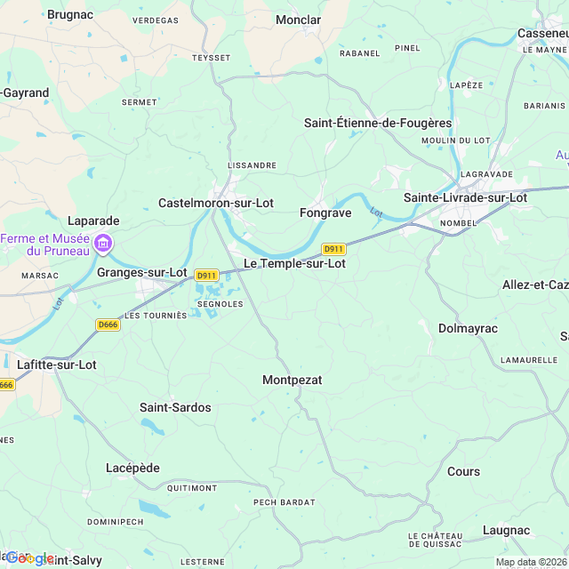 Approximate location