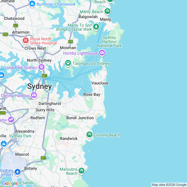 Approximate location