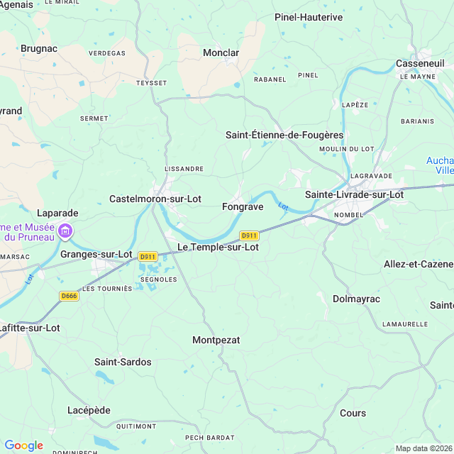 Approximate location