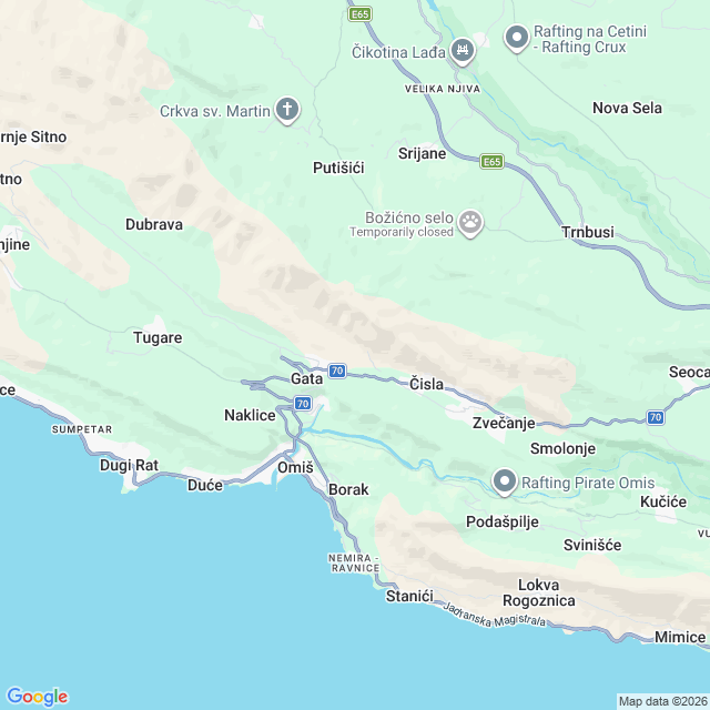 Approximate location