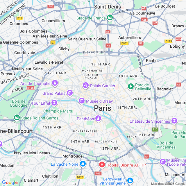 Approximate location
