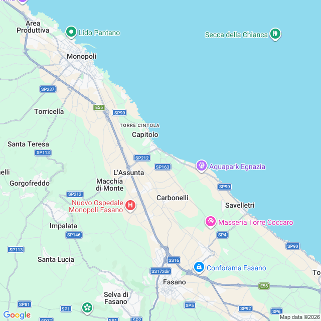 Approximate location