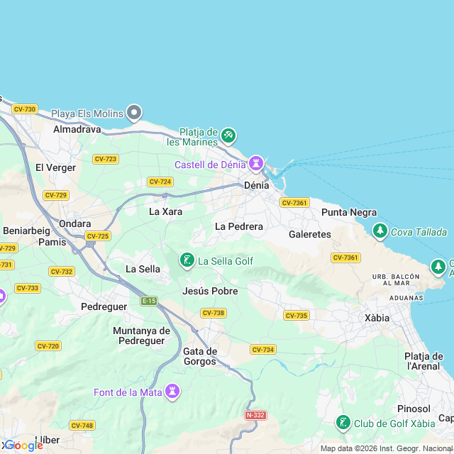 Approximate location