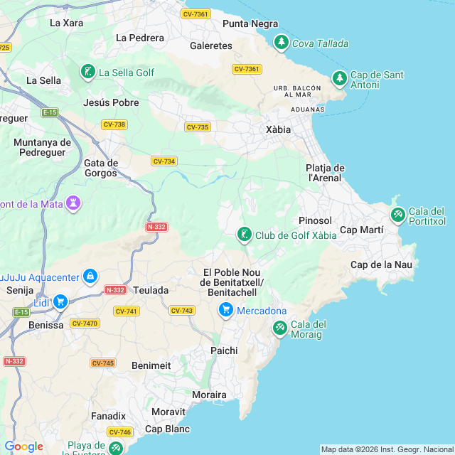 Approximate location