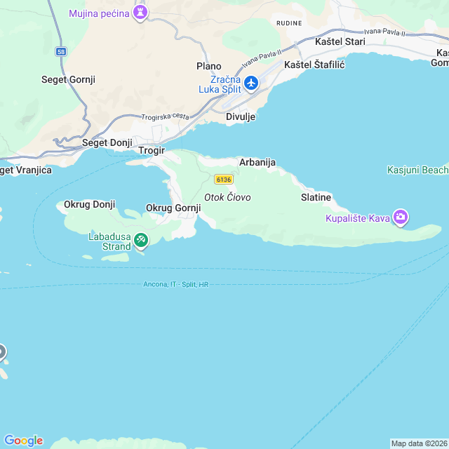 Approximate location