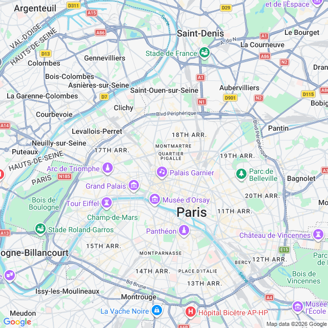 Approximate location