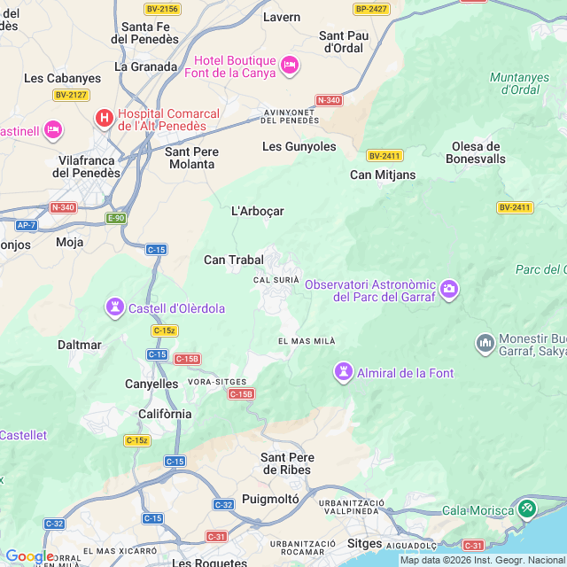 Approximate location