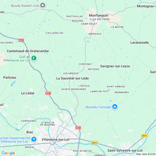Approximate location