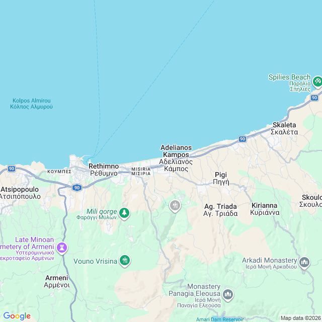 Approximate location