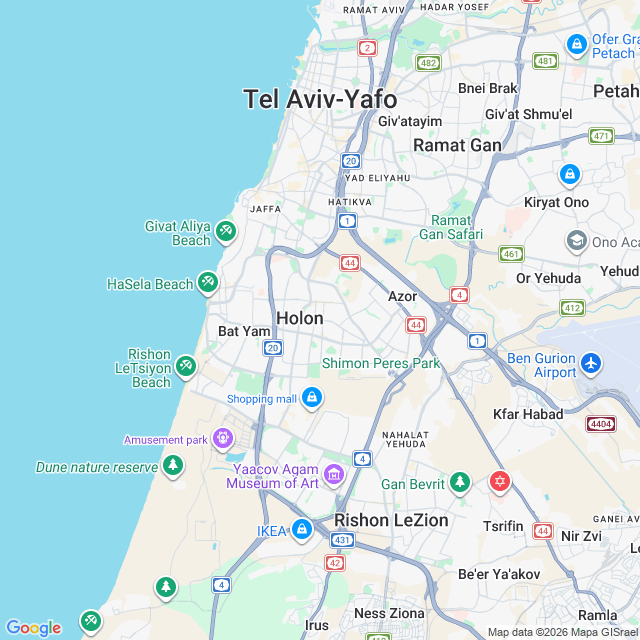 Approximate location
